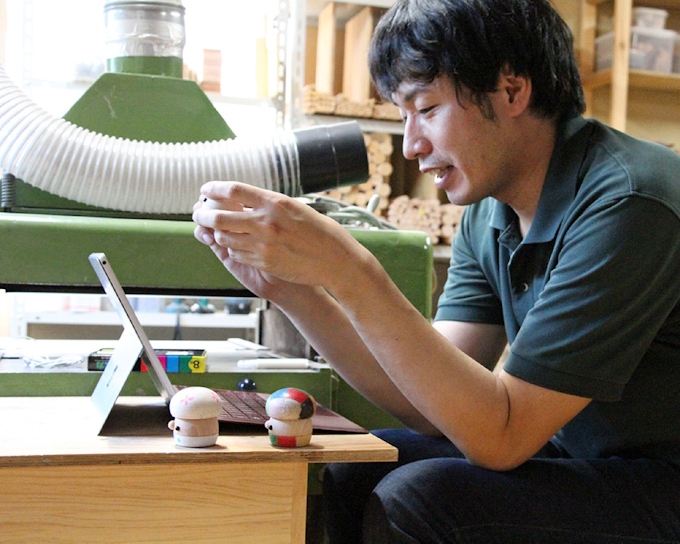 新型コロナ 川口の木製玩具メーカー オンラインで工作教室 日本経済新聞