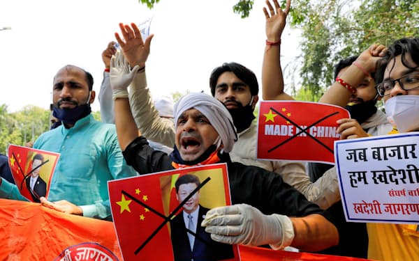 インドは中国企業の締め出しを強めている=ロイター