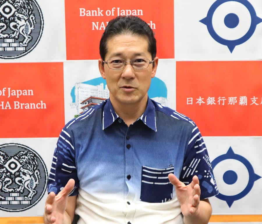 新型コロナ 沖縄景気 二番底も 日銀那覇支店長 水際対策重要 日本経済新聞