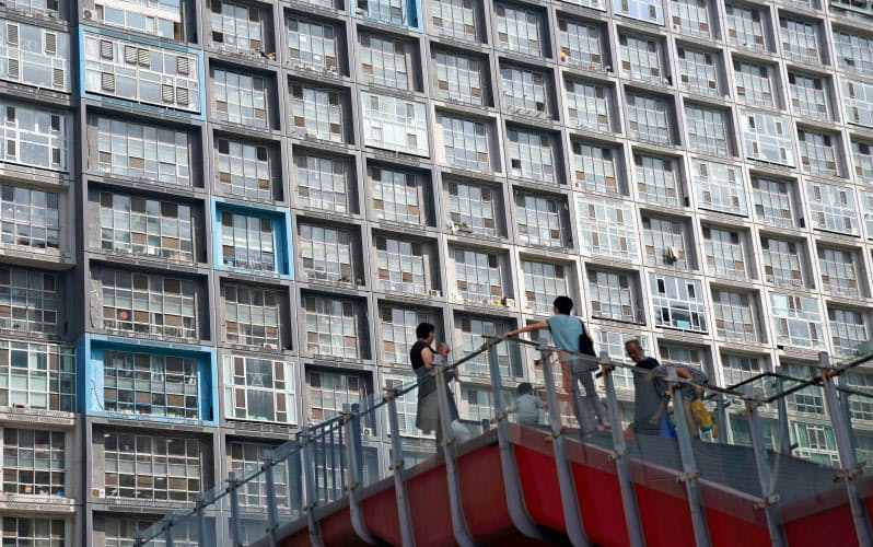 中国の不動産市況はコロナ禍でも堅調だ=ロイター 中国の不動産市況はコロナ禍でも堅調だ=ロイター