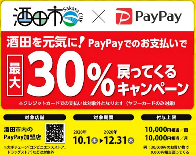 新型コロナ 山形 酒田 コロナ対策消費促進 ペイペイで30 還元 日本経済新聞