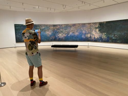 MoMAは入場を制限し、混雑なしに名画を楽しめた