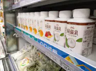中国蒙牛乳業が販売している乳製品(北京市内) 中国蒙牛乳業が販売している乳製品(北京市内)