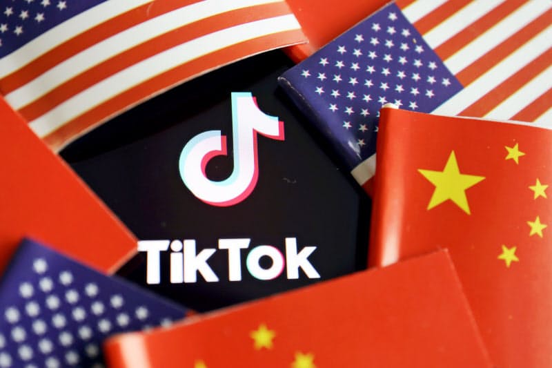 TikTokを巡り米中の綱引きが激しくなっている=ロイター TikTokを巡り米中の綱引きが激しくなっている=ロイター
