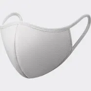 エアリズムマスクは8月の改良に合わせて新色「グレー」も投入した エアリズムマスクは8月の改良に合わせて新色「グレー」も投入した