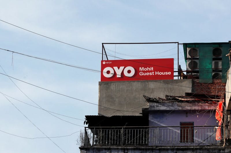 OYOは急速に事業を拡大していた(4月、ニューデリー)=ロイター OYOは急速に事業を拡大していた(4月、ニューデリー)=ロイター
