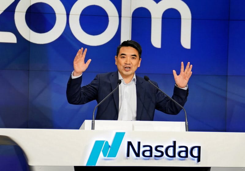 米ズーム・ビデオ・コミュニケーションズのユアンCEO=ロイター 米ズーム・ビデオ・コミュニケーションズのユアンCEO=ロイター