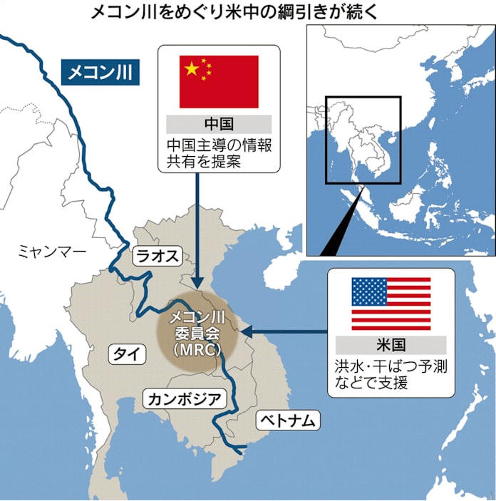 米中 メコン川 管理 巡り対立 東南アに影響力競う 日本経済新聞 米中 メコン川 管理 巡り対立 東南アに影響力競う 日本経済新聞