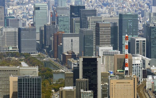 東京では昨年、全23区が商業地で5%超の上昇率を記録したが、今年、5%以上となった区はゼロだった