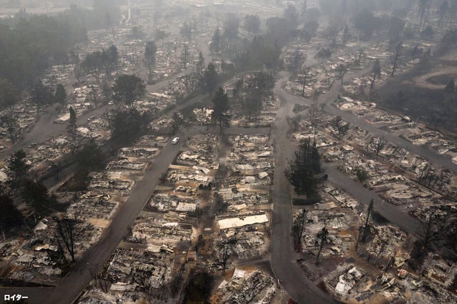 米オレゴン州 50万人に避難準備指示 山火事が拡大 日本経済新聞