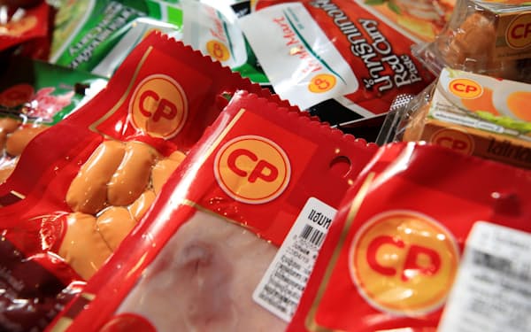 CPグループは自社ブランドで食肉加工品も展開する