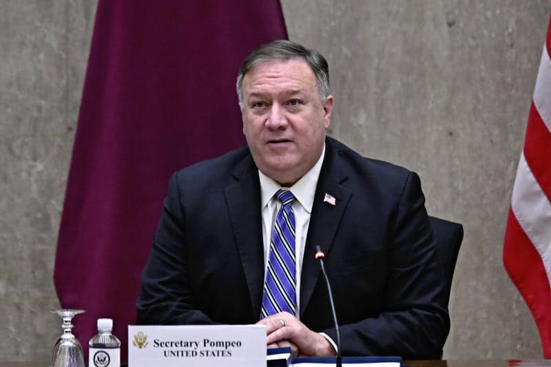 ポンペオ米国務長官=AP ポンペオ米国務長官=AP