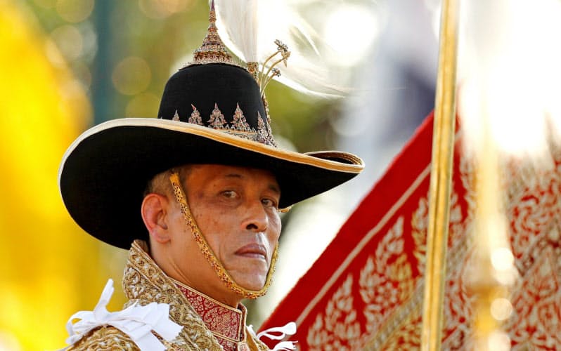 タイのワチラロンコン国王は、世界一裕福な君主の1人とされる=ロイター タイのワチラロンコン国王は、世界一裕福な君主の1人とされる=ロイター
