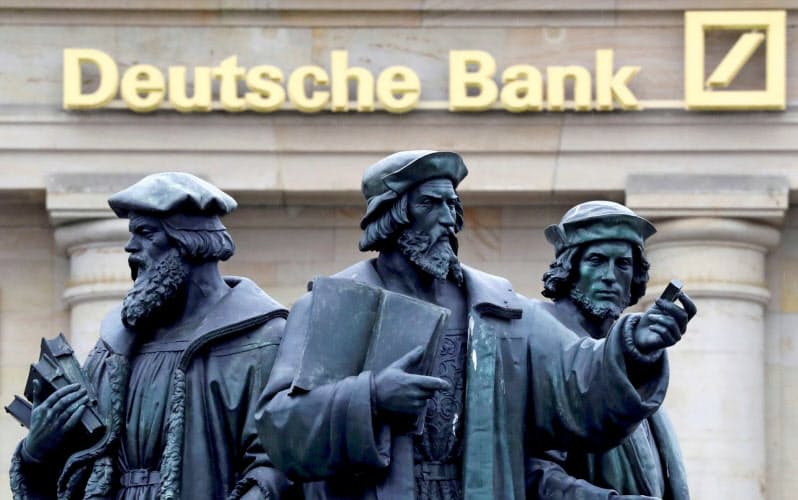 ドイツ銀行が追加リストラに乗り出す=ロイター ドイツ銀行が追加リストラに乗り出す=ロイター