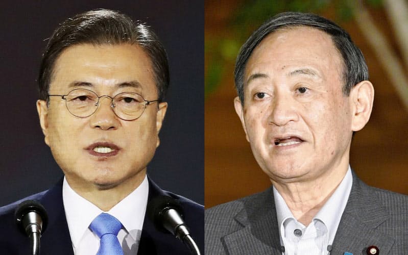 日韓首脳の協議は2019年12月以来=共同 日韓首脳の協議は2019年12月以来=共同