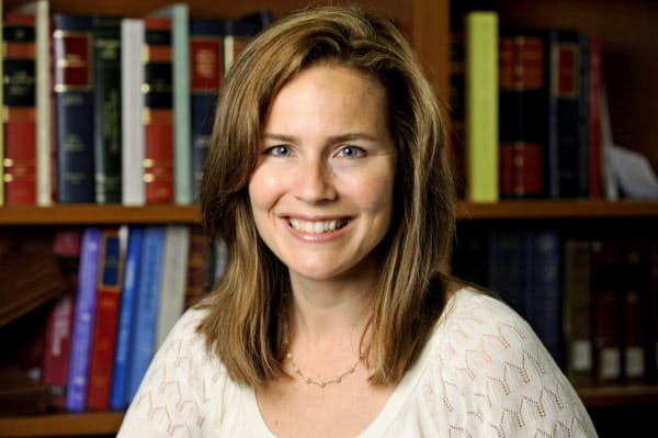 エイミー・バレット控訴裁判事は人工妊娠中絶に否定的なことで知られる=ロイター