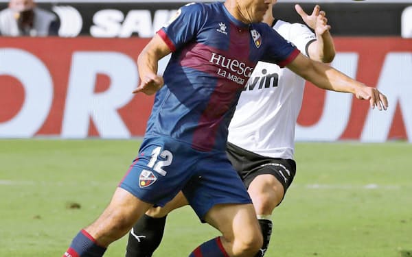 スペイン1部リーグ開幕後、岡崎は3試合連続で先発も、まだゴールがない=共同