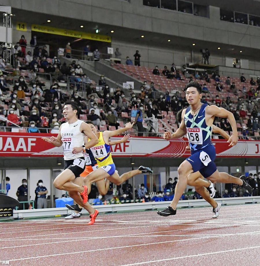 桐生 多田ら 男子100決勝へ 陸上日本選手権 日本経済新聞
