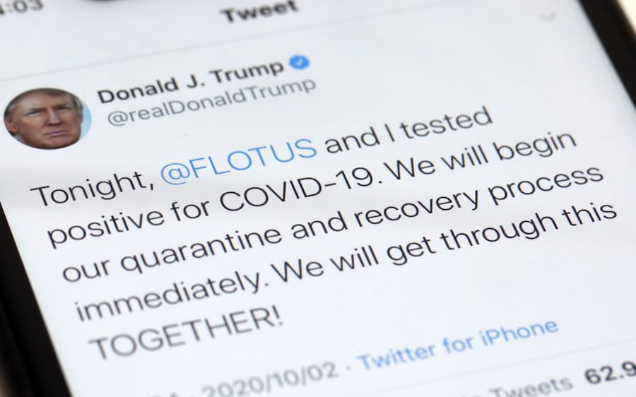 新型コロナ トランプ大統領夫妻 コロナ感染 大統領選へ痛手 日本経済新聞