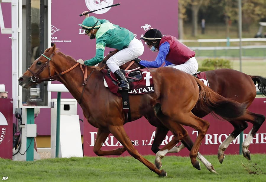 日本馬ディアドラ8着 仏競馬の凱旋門賞 ソットサス優勝 日本経済新聞