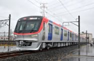 つくばエクスプレス(TX)の新型車両「TX―3000系」 つくばエクスプレス(TX)の新型車両「TX―3000系」