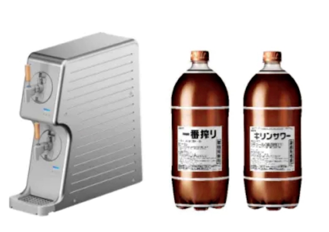 新型コロナ キリンビール ペットボトル装着のサーバー 飲食店向け 日本経済新聞