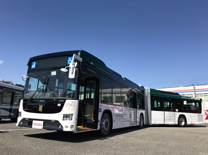 伊勢神宮に連節バス 神都ライナー 12月末から運行 日本経済新聞