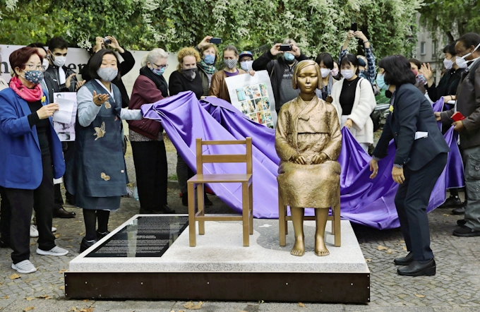 慰安婦像の撤去要求に抗議 独に韓国議員113人書簡 日本経済新聞