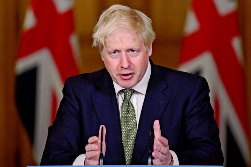 ジョンソン英首相=ロイター ジョンソン英首相=ロイター