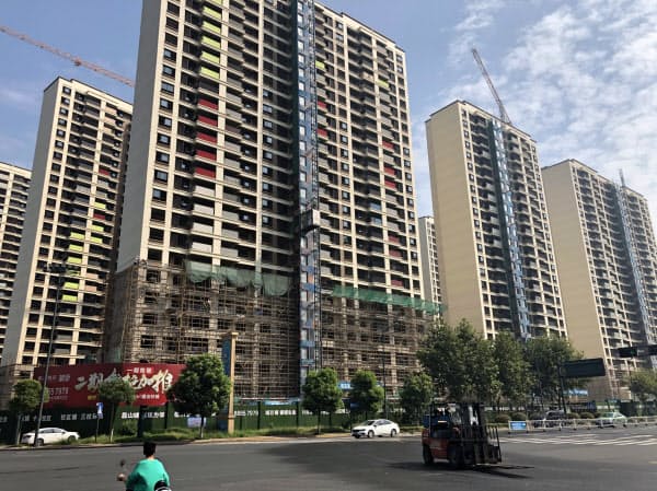 旺盛なマンション投資は経済成長の押し上げ要因(江蘇省常州市)