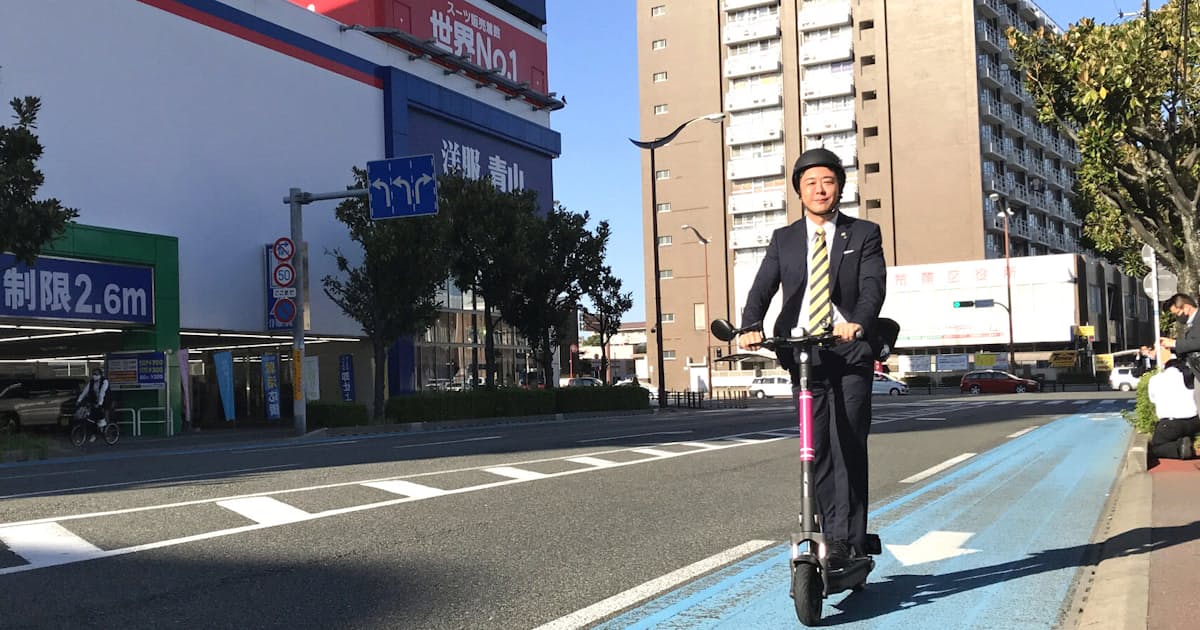 電動キックボードの公道走行 福岡市で実験 日本経済新聞 電動キックボードの公道走行 福岡市で実験 日本経済新聞