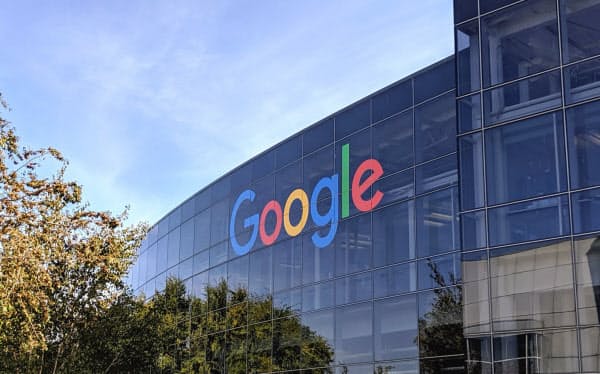 米司法省は米グーグルのスマートフォンにおける影響力の大きさを問題視している(カリフォルニア州マウンテンビュー市の同社本社)