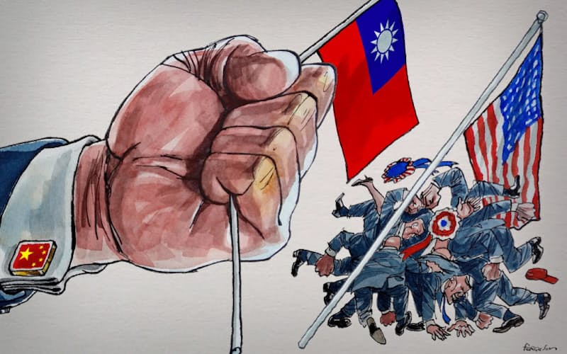 イラスト James Ferguson/Financial Times イラスト James Ferguson/Financial Times