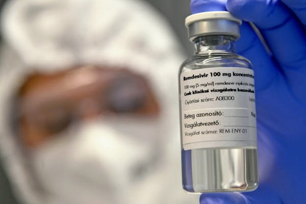 米食品医薬品局(FDA)が、新型コロナ治療薬「レムデシビル」を正式承認した=AP