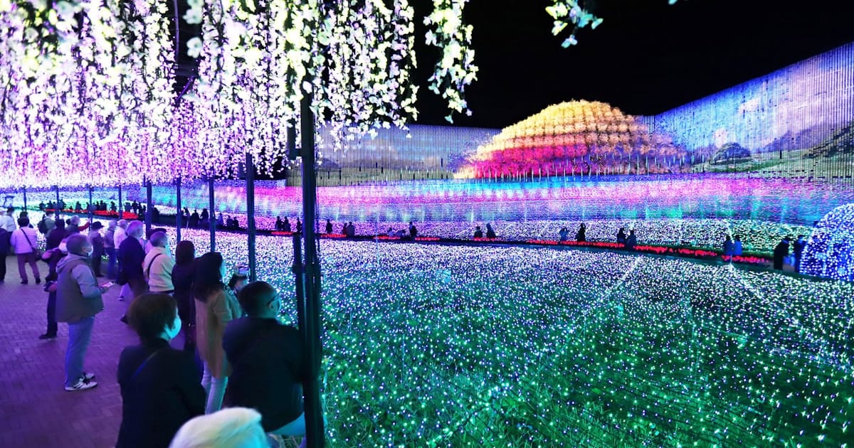 なばなの里イルミネーション 24日から 奇跡の大樹テーマに 日本経済新聞 なばなの里イルミネーション 24日から 奇跡の大樹テーマに 日本経済新聞