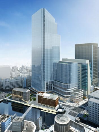 2021年度工事着工予定の「日本橋一丁目中地区第一種市街地再開発事業」
