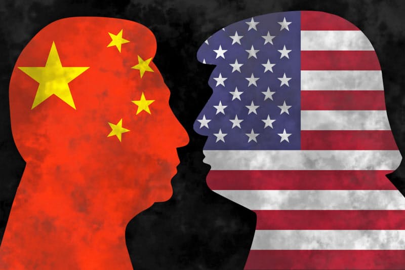 米中の対立が深まる=AP 米中の対立が深まる=AP