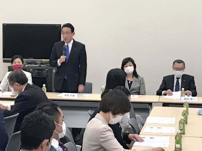 出産育児一時金増額を 岸田 野田両氏が議連 日本経済新聞