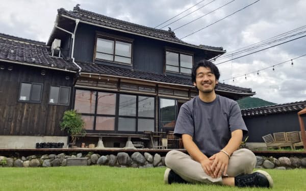 山田さんは様々な人が交流するゲストハウスが夢だった(BASE8823で)