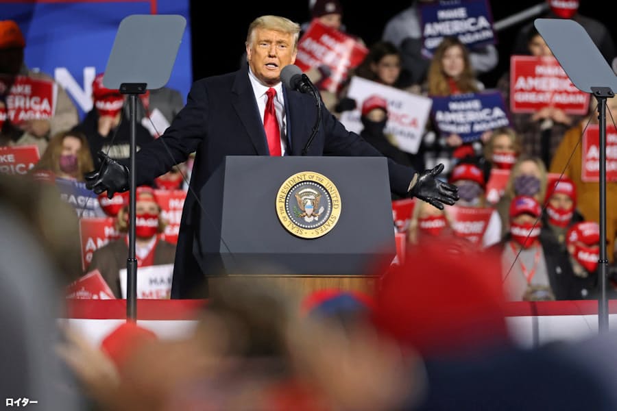 トランプ氏 自身先行なら3日に勝利宣言も 米報道 日本経済新聞