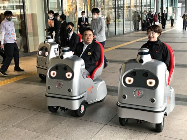 姫路市とzmp 自動運転ロボで観光案内の公道実験 日本経済新聞 姫路市とzmp 自動運転ロボで観光案内の公道実験 日本経済新聞