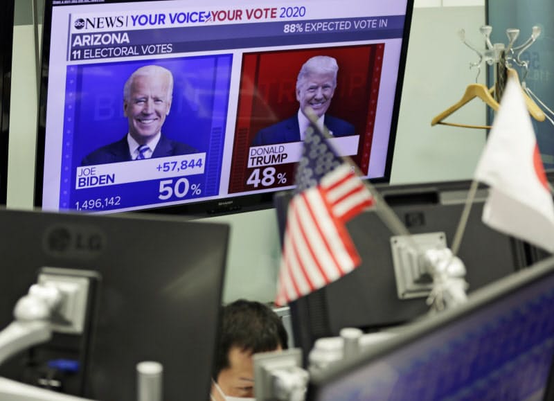 金融市場では米大統領選など様々なイベントが売買材料になるが…(写真は外国為替取引業者のディーリングルーム)=AP
金融市場では米大統領選など様々なイベントが売買材料になるが…(写真は外国為替取引業者のディーリングルーム)=AP