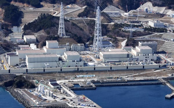 東北電力の女川原子力発電所(宮城県)