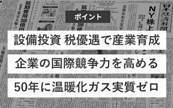 脱炭素の技術や産業 国はどう育てる 日本経済新聞