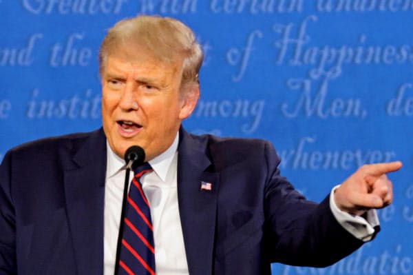 トランプ米大統領は海外駐留米軍の撤収や削減を訴えてきた=ロイター