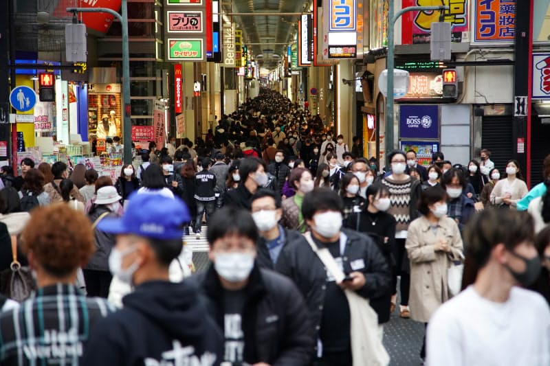 大阪府、22日の新規感染490人　最多を更新