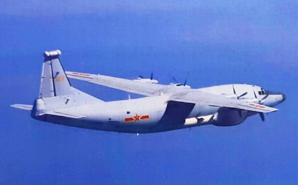 中国軍機は連日、台湾の防空識別圏に侵入し軍事圧力を強めている=国防部提供