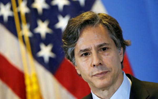 オバマ前政権で国務副長官を務めたアントニー・ブリンケン氏(2015年)=ロイター