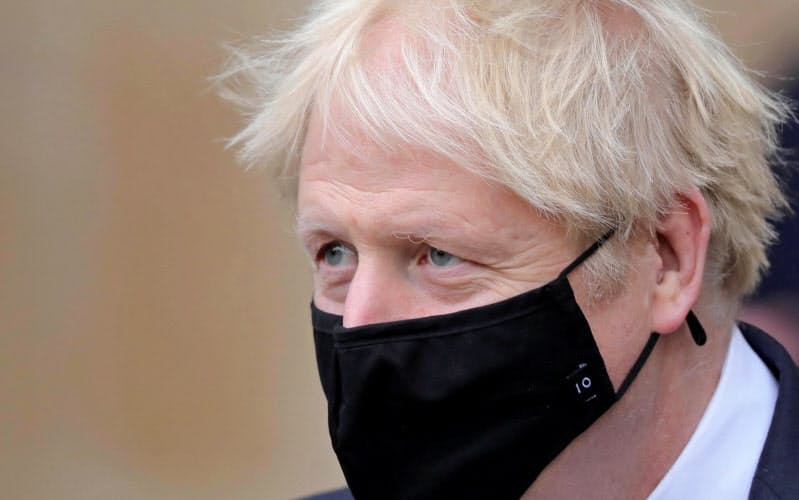 ジョンソン英首相(写真)は、ブレグジットに批判的なBBCの「改革」を訴える=ロイター ジョンソン英首相(写真)は、ブレグジットに批判的なBBCの「改革」を訴える=ロイター
