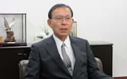 大光銀行の石田幸雄頭取 大光銀行の石田幸雄頭取